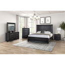  Furniture of America Ashbourne FM7415BK-Q-BED Queen Bed IMAGE 2