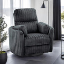  Furniture of America Belper FM-AC8018DG-PM Power Glider Recliner with Swivel IMAGE 1