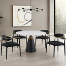  Furniture of America Hobro FM37002BK-T-5PC-03BK 5 Pc Dining Table Set IMAGE 1