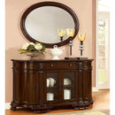  Furniture of America Bellagio CM3319RT-5PC-LEATHER 5 Pc Dining Table Set IMAGE 5