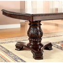  Furniture of America Bellagio CM3319T-9PC-LEATHER 9 Pc Dining Table Set IMAGE 2