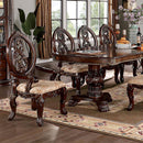  Furniture of America Normandy CM3145T-9PC 9 Pc Dining Table Set IMAGE 3