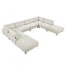  Furniture of America Dagenham FM6800BG-B Sectional IMAGE 3