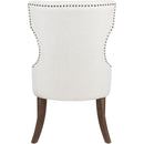  Coaster Furniture Baney 104507DOK Fabric Upholstered Dining Side Chair - Cream/Dark Oak IMAGE 7