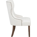  Coaster Furniture Baney 104507DOK Fabric Upholstered Dining Side Chair - Cream/Dark Oak IMAGE 9