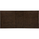  Coaster Furniture Ridgewell 104601 Rectangular Trestle Dining Table - Dark Oak IMAGE 11