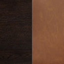  Coaster Furniture Tegan 107079 Set of 2 Faux Leather Upholstered Counter Height Chair - Cognac IMAGE 12