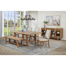  Coaster Furniture Middleton 108540 76-inch Extension Leaf Dining Table - Natural Brown IMAGE 12