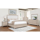  Coaster Furniture Pembroke 215921KE 66-inch Eastern King Panel Bed - Washed Oak IMAGE 11