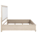 Coaster Furniture Pembroke 215921KE 66-inch Eastern King Panel Bed - Washed Oak IMAGE 4