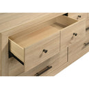  Coaster Furniture Arielle 223113 6-drawer Bedroom Dresser Cabinet - Light Oak IMAGE 6