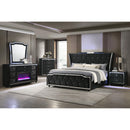  Coaster Furniture Lorient 223164 LED Dresser Mirror - Black IMAGE 8