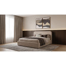  Coaster Furniture Anders 306037BEIF Upholstered Full Storage Lift Platform Bed - Beige IMAGE 6