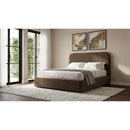  Coaster Furniture Anders 306037CHF Upholstered Full Storage Lift Platform Bed - Chocolate IMAGE 3