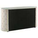  Coaster Furniture Sonya 360113 6-drawer Upholstered Bedroom Dresser - Ivory IMAGE 3
