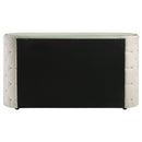 Coaster Furniture Sonya 360113 6-drawer Upholstered Bedroom Dresser - Ivory IMAGE 7