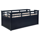  Coaster Furniture Carlsbad 401980T Wood Twin Captains Bed With Trundle - Navy Blue IMAGE 11