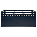  Coaster Furniture Carlsbad 401980T Wood Twin Captains Bed With Trundle - Navy Blue IMAGE 3