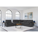  Coaster Furniture Collins 609530P-SET 6-piece Modular Power Reclining Sectional - Dark Grey IMAGE 1