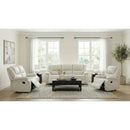  Coaster Furniture Camila 610249 Upholstered Glider Recliner Chair - White IMAGE 11