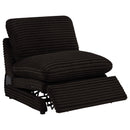  Coaster Furniture Collins 610351PT 5-Piece Power Reclining Home Theater Seating - Chocolate Brown IMAGE 11