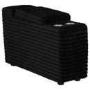  Coaster Furniture Collins 610361PT 5-Piece Power Reclining Home Theater Seating - Black IMAGE 10