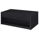  Coaster Furniture Knapp 706228-S3 3-piece Lift Top Coffee Table Set - Black IMAGE 5