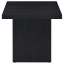  Coaster Furniture Devar 706408-S3 3-piece Square Cocktail Coffee End Table Set - Black IMAGE 12