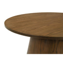  Coaster Furniture Franklin 706438-S2 2-piece Round Pedestal Coffee Table Set - Dark Brown IMAGE 4