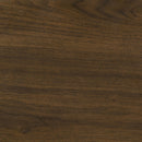  Coaster Furniture Hamlyn 706518 Round Fluted Occasional Coffee Table - Walnut IMAGE 4