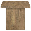  Coaster Furniture Devar 708068-S2 2-piece Square Coffee and End Table Set - Mango IMAGE 6