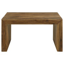  Coaster Furniture Odilia 708418-S2 2-piece Solid Wood Coffee and End Table Set - Auburn IMAGE 11