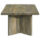  Coaster Furniture Andando 708498-S2 2-piece Coffee and End Table Set - Mango Brown IMAGE 4
