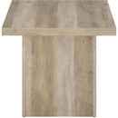  Coaster Furniture Devar 710878-S2 2-piece Square Coffee End Table Set - Distressed Pine IMAGE 6