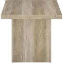  Coaster Furniture Devar 710878-S2 2-piece Square Coffee End Table Set - Distressed Pine IMAGE 7
