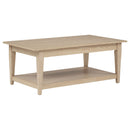  Coaster Furniture Lindenton 722758-S2 2-piece Wood Lift-Top Coffee and End Table Set - Blonde IMAGE 9