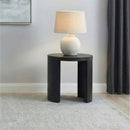  Coaster Furniture Sweeney 722827 24-inch Round Wood Occasional End Table - Black IMAGE 6