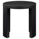  Coaster Furniture Sweeney 722828-S2 2-piece Coffee and End Occasional Table Set - Black IMAGE 4