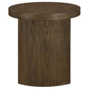  Coaster Furniture Sweeney 722837 24-inch Round Wood Occasional End Table - Dark Walnut IMAGE 6