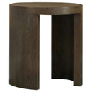  Coaster Furniture Sweeney 722838-S2 2-piece Coffee and End Occasional Table Set - Dark Walnut IMAGE 7