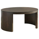  Coaster Furniture Sweeney 722838-S2 2-piece Coffee and End Occasional Table Set - Dark Walnut IMAGE 8