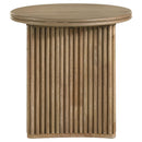  Coaster Furniture Adina 722938-S3 3-piece Round Coffee Table Set - Distressed Light Brown IMAGE 13