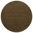  Coaster Furniture Kessler 735998-S3 3-piece Round Sculptural Wood Coffee Table Set - Brown IMAGE 5