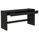  Coaster Furniture Leandro 800790 2-drawer Home Office Writing Desk - Burnished Black IMAGE 10