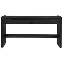  Coaster Furniture Leandro 800790 2-drawer Home Office Writing Desk - Burnished Black IMAGE 13