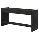  Coaster Furniture Leandro 800790 2-drawer Home Office Writing Desk - Burnished Black IMAGE 14
