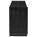  Coaster Furniture Leandro 800790 2-drawer Home Office Writing Desk - Burnished Black IMAGE 3