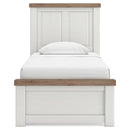  Benchcraft Savonport B4615B18 Twin Panel Bed with Storage IMAGE 6