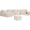  Signature Design by Ashley® Modmax 92103U9 6 pc Sectional with Chaise and Ottoman - Oyster IMAGE 1