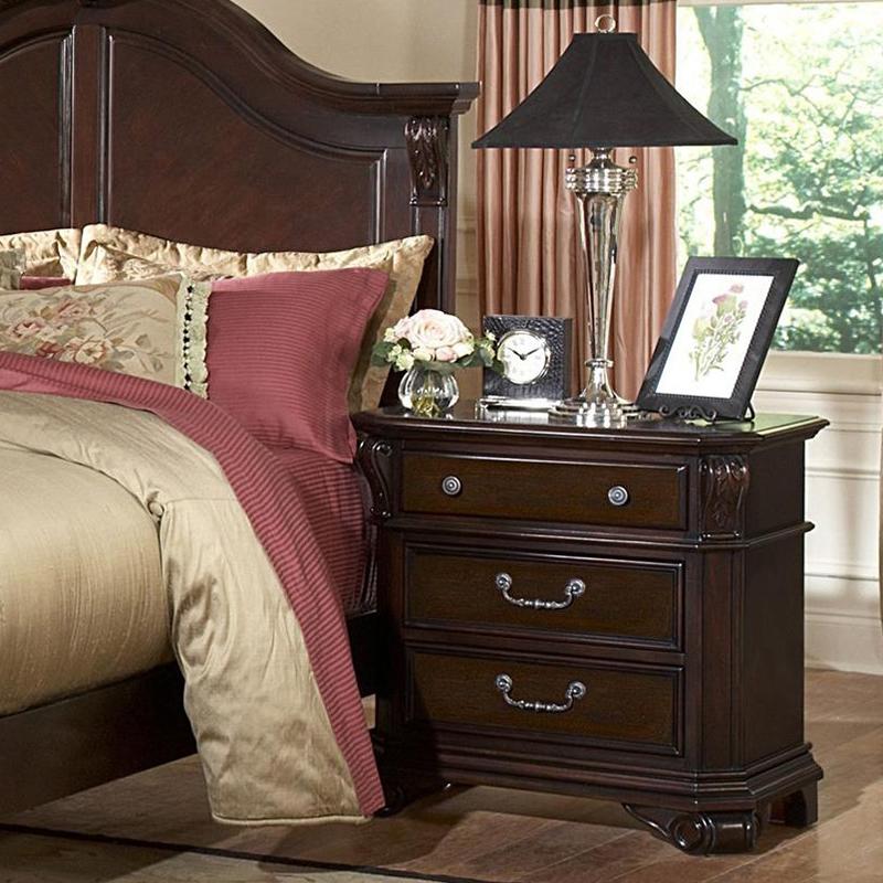 New Classic Furniture Emilie 3-Drawer Nightstand BH1841-040 IMAGE 7